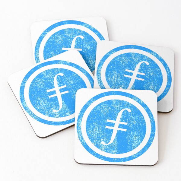 Item preview, Filecoin Distressed Crypto Coin Image designed and sold by CryptoStyles00.