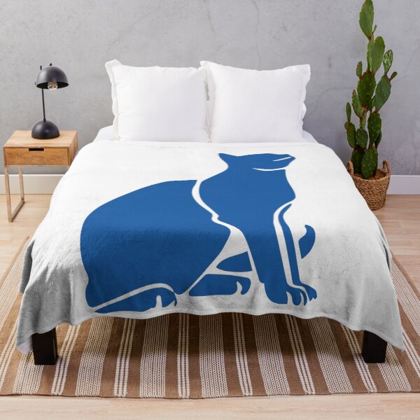 Item preview, Matisse's Cat Var. 3 in Blue designed and sold by ECMazurDesign.