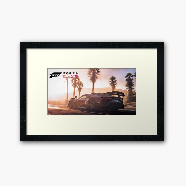 Forza Horizon 5 Framed Art Print