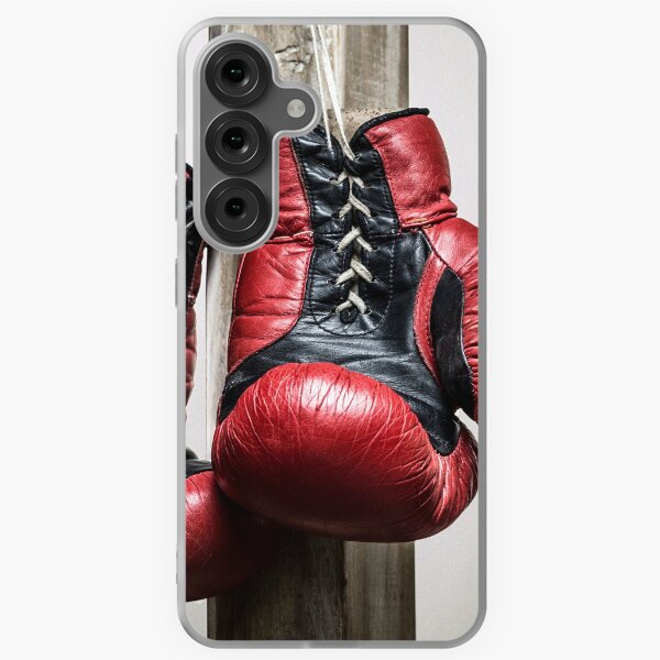 Item preview, Red, vintage boxing gloves designed and sold by DimDom.