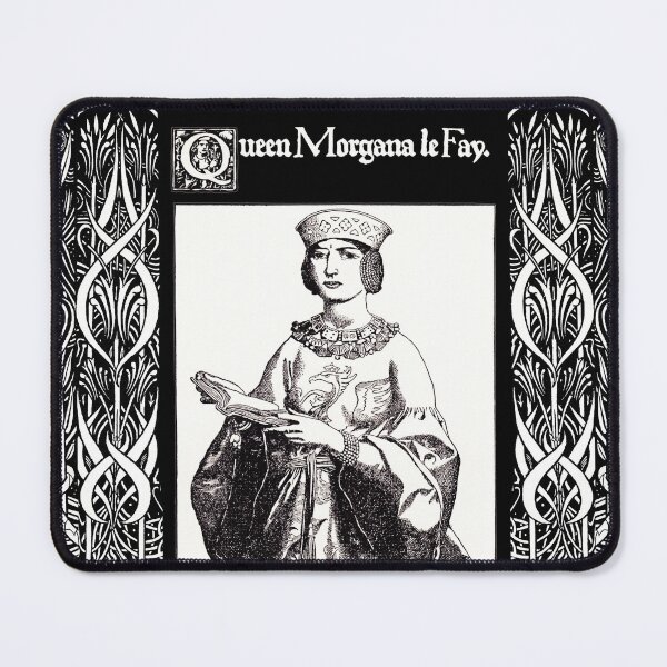 Item preview, ARTHURIAN LEGENDS,QUEEN MORGANA LE FAY In Black and White designed and sold by BulganLumini.