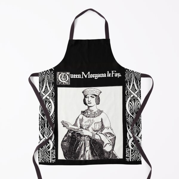 Item preview, LEYENDAS ARTURIANAS, LA REINA MORGANA LE FAY En blanco y negro designed and sold by BulganLumini.