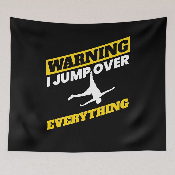 Item preview, I Jump Over Everything Parkour designed and sold by MooonTees.