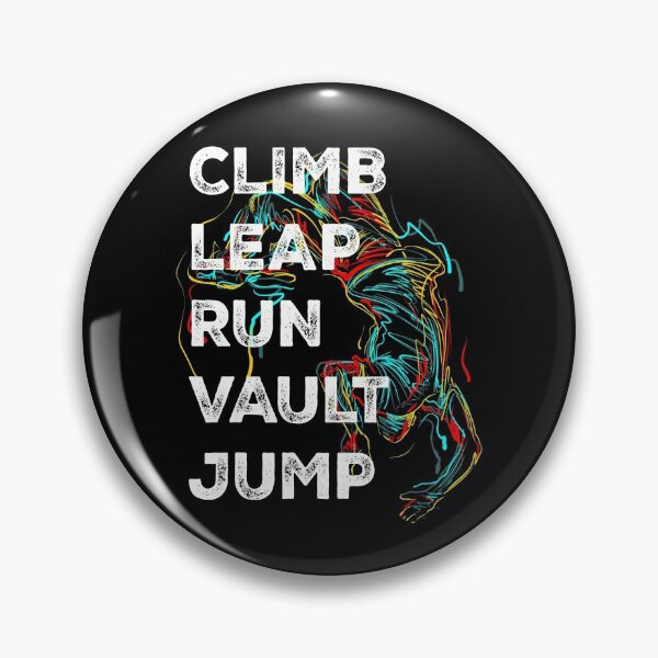 Item preview, Climb LEap Run Vault Jump Parkour designed and sold by MooonTees.