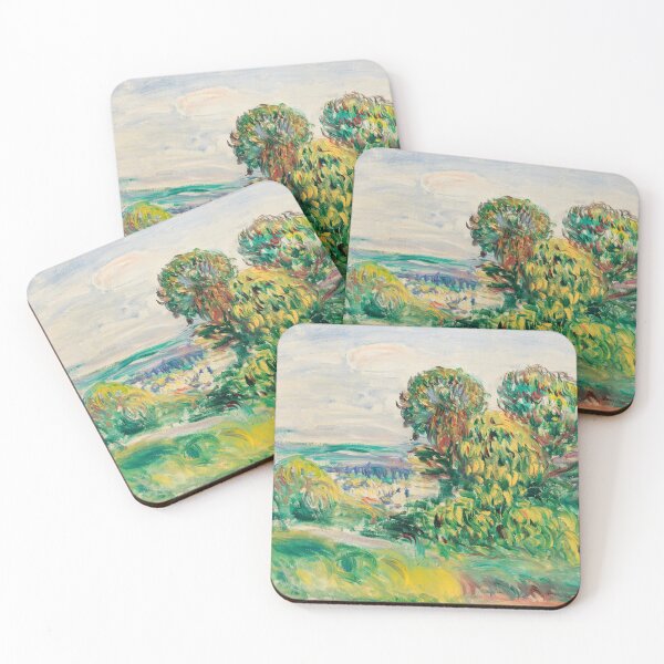 Item preview, Impressionist Painting Landscape (1890) by Pierre-Auguste Renoir designed and sold by Designedbysm.
