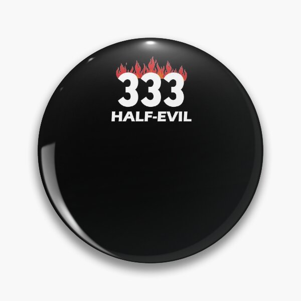 Item preview, 333 Half Evil designed and sold by PaulPolygonart.