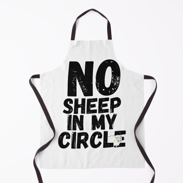 Item preview, no sheep in my circle funny american quotes designed and sold by Phiiilo.