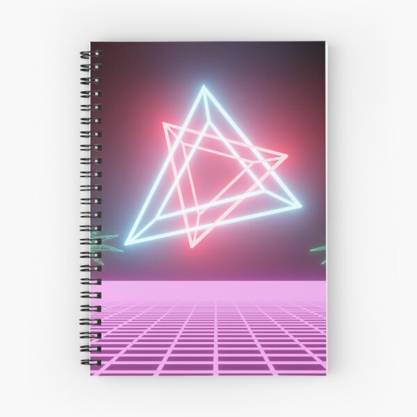 Item preview, Synthwave Triangles designed and sold by Grant Gladden.
