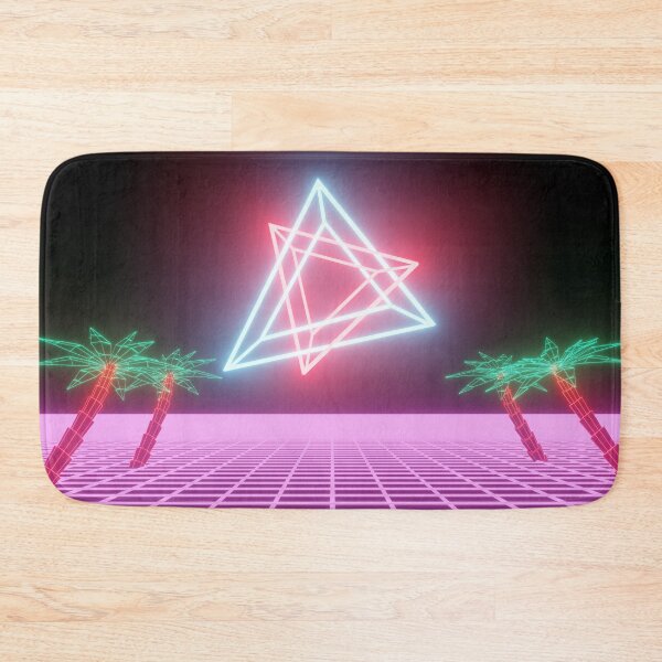 Item preview, Synthwave Triangles designed and sold by Grant Gladden.