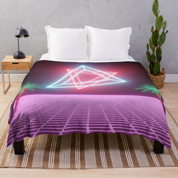 Item preview, Synthwave Triangles designed and sold by Grant Gladden.