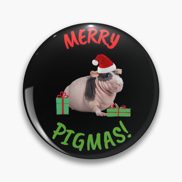 Item preview, Merry Pigmas Christmas Skinny Guinea Pig Santa Funny designed and sold by Artventurous.
