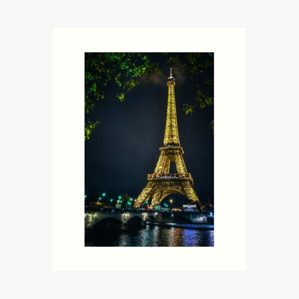 Aperçu de l'œuvre Tour Eiffel, Paris, France créée et vendue par newburyboutique.
