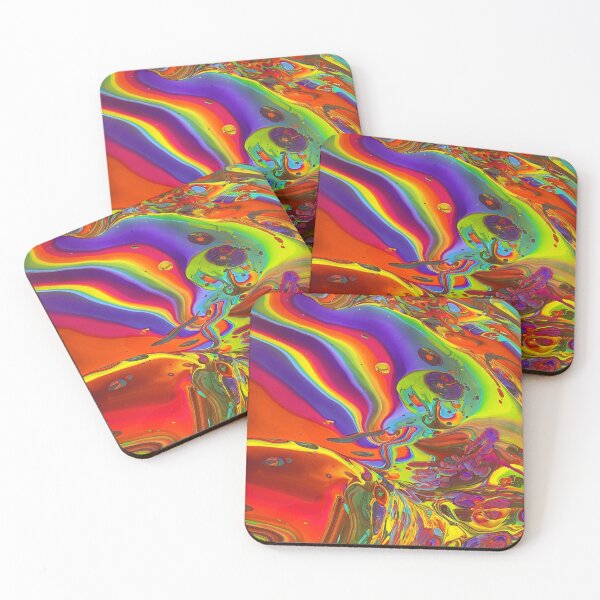 Item preview, Flower Power 1 acrylic on canvas abstract designed and sold by Color Splash Gallery.