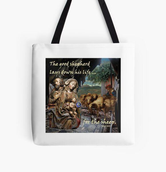 The Shepherd All Over Print Tote Bag