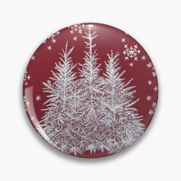 Item preview, Christmas Winter - Dark Red designed and sold by MitaDreamDesign.