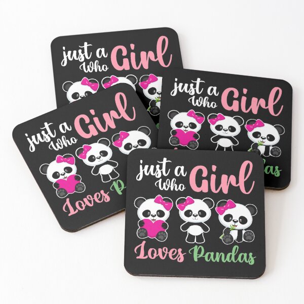 Item preview, Just a girl who loves pandas designed and sold by Mr Wolf.