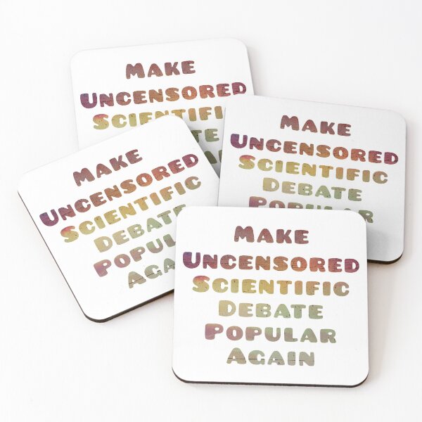 Item preview, Make Uncensored Scientific Debate Popular Again designed and sold by agenttomcat.