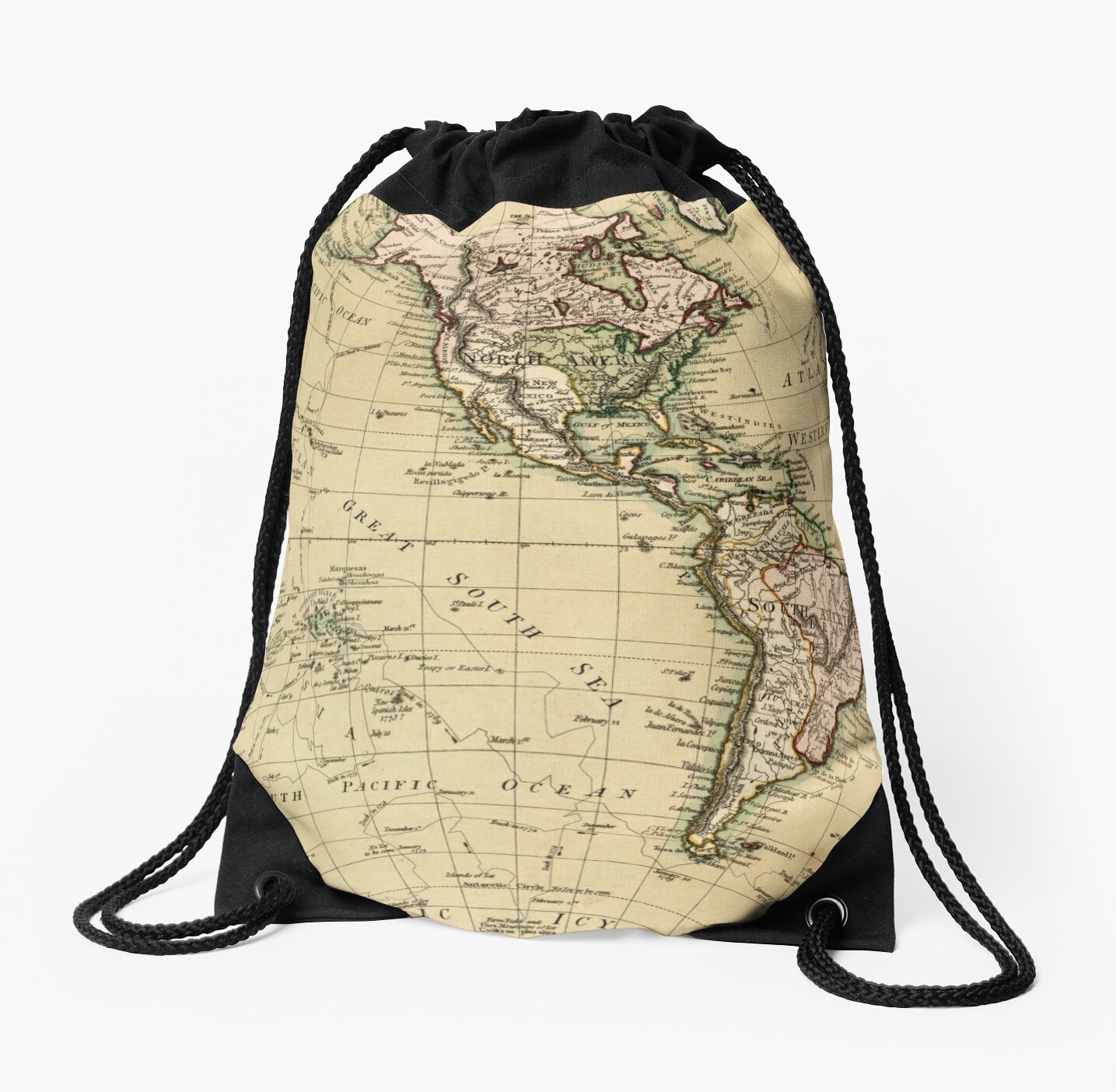 world map designer bag