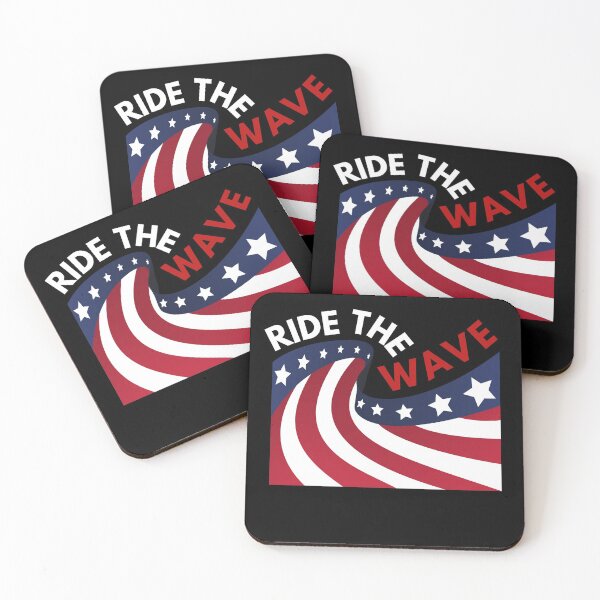 Item preview,  The Great Red Wave Is Coming - Conservative Patriot Red White And Blue Political Saying designed and sold by Vibbin4Life33.