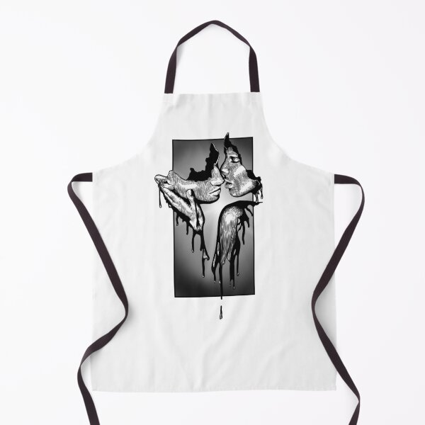 Item preview, Splat- dripping with love (monochromatic illustration on white) designed and sold by Anicatattoos.
