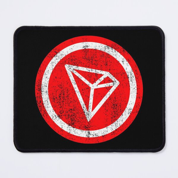 Item preview, Tron Distressed Crypto Coin Image designed and sold by CryptoStyles00.