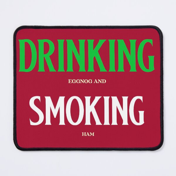 Item preview, Drinking Eggnog and Smoking Ham designed and sold by GagiTees.