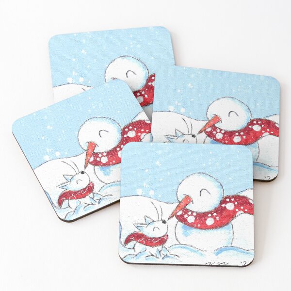 Item preview, Snowkitty Friend designed and sold by KOKeefeArt.