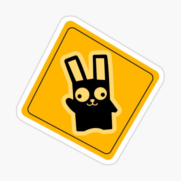 The Sims 4 Keep Out Freezer Bunny Sticker For Sale By Julietromanov Redbubble