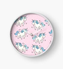 Unicorn Scatter Pattern Clock