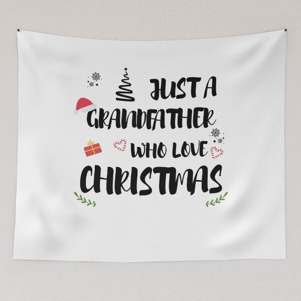 Item preview, Just A Grandfather Who Loves Christmas designed and sold by imaneless.