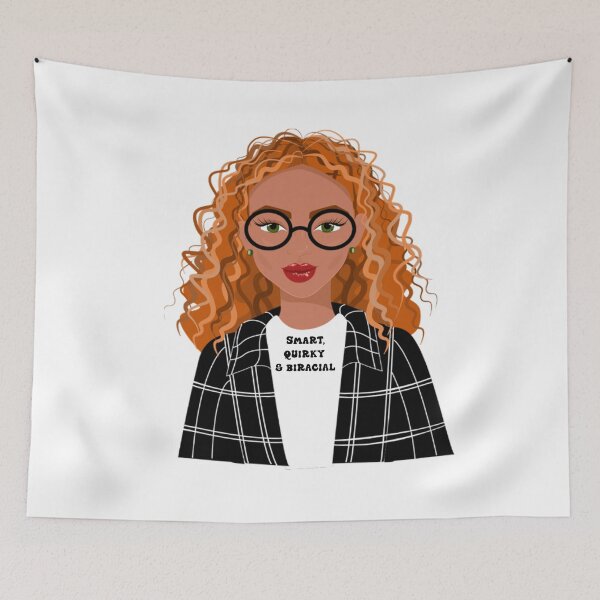 Item preview, SMART , QUIRKY AND BIRACIAL  designed and sold by DiscoVibes.