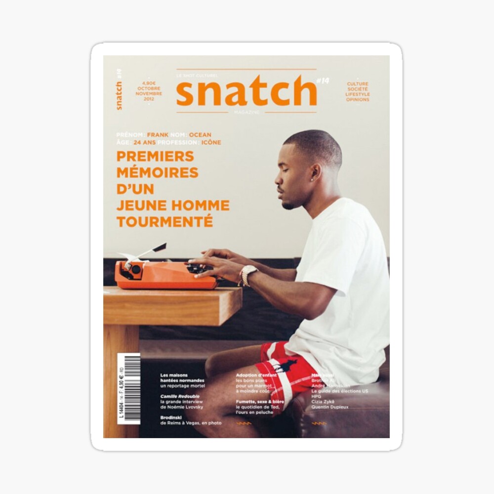 Frank Ocean Magazine