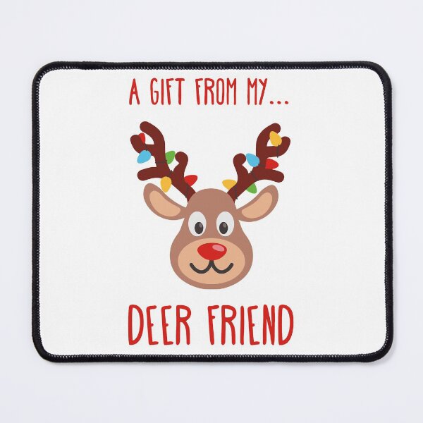 Item preview, Cute Deer Friend | Christmas Ideas | Reindeer Ornaments designed and sold by Fluffy-Vectors.