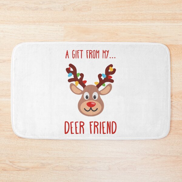 Item preview, Cute Deer Friend | Christmas Ideas | Reindeer Ornaments designed and sold by Fluffy-Vectors.