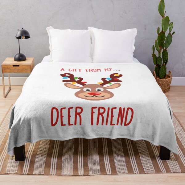 Item preview, Cute Deer Friend | Christmas Ideas | Reindeer Ornaments designed and sold by Fluffy-Vectors.