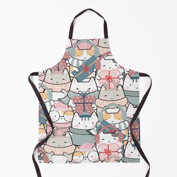Item preview, Cute Christmas Kawaii Cats designed and sold by BonsaiCrafts.