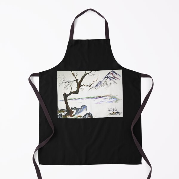 Item preview, Mountain Lake - Watercolor painting designed and sold by Art-by-Geoff.
