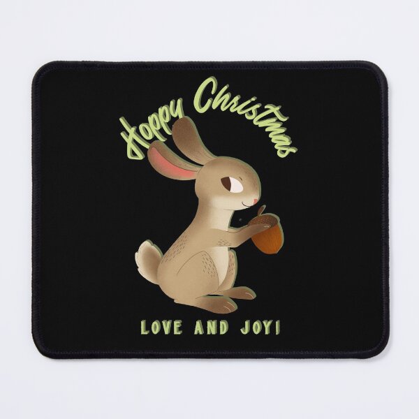 Item preview, Cute Baby Animal Christmas Bunny Hoppy Christmas designed and sold by Paula Helit.
