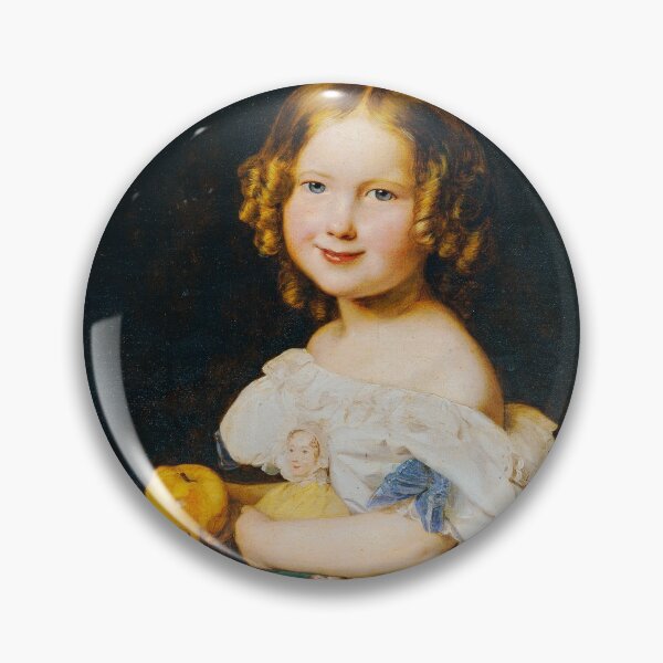 Item preview, Emilie Werner (1832 - 1835), the daughter of Ehepaares Johann and Magdalena Werner - Ferdinand Georg Waldmüller designed and sold by brushandframes.