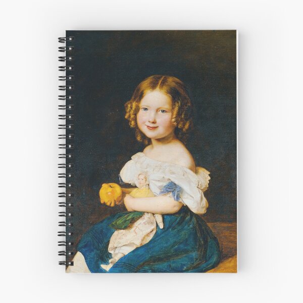 Item preview, Emilie Werner (1832 - 1835), the daughter of Ehepaares Johann and Magdalena Werner - Ferdinand Georg Waldmüller designed and sold by brushandframes.
