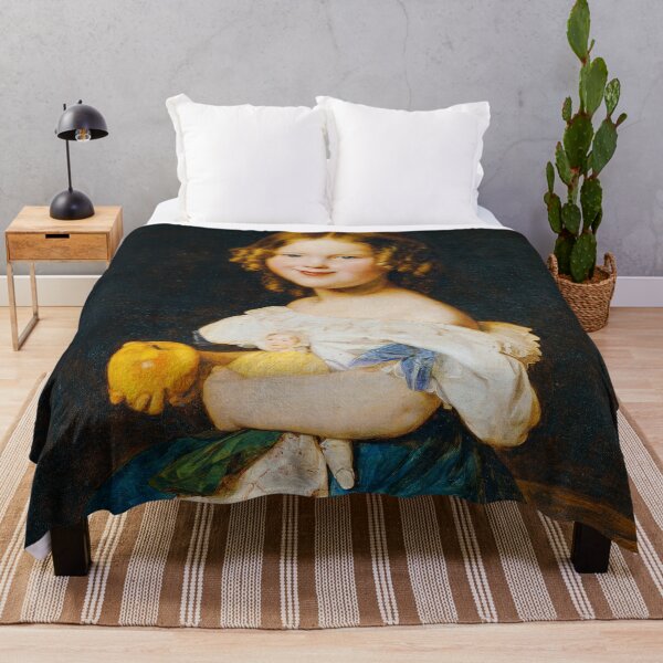 Item preview, Emilie Werner (1832 - 1835), the daughter of Ehepaares Johann and Magdalena Werner - Ferdinand Georg Waldmüller designed and sold by brushandframes.