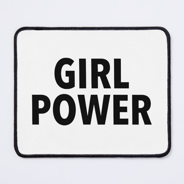 Item preview, GIRL POWER (1). Girl power. Sentence. Black Text. Straight calligraphy. Letters. designed and sold by AnaStickerD.