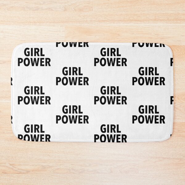 Item preview, GIRL POWER (1). Girl power. Sentence. Black Text. Straight calligraphy. Letters. designed and sold by AnaStickerD.