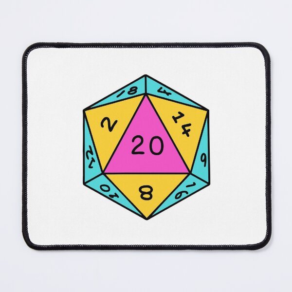 Item preview, Pansexual Pride Dice designed and sold by starling-seeker.
