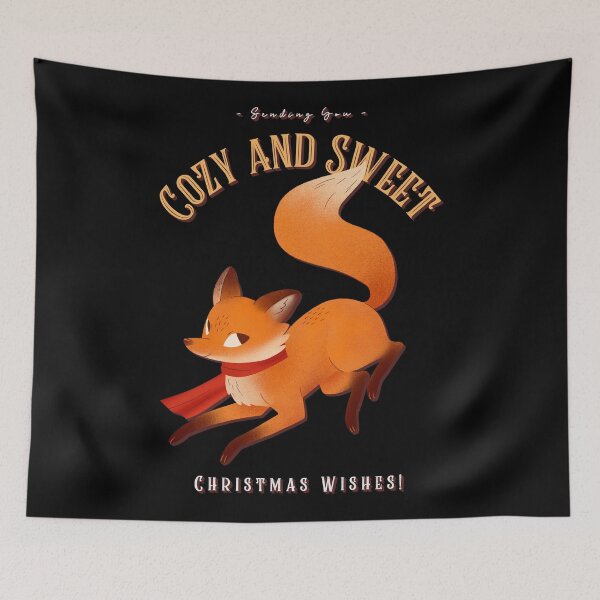 Item preview, Cute Baby Animal Christmas Fox designed and sold by Paula Helit.