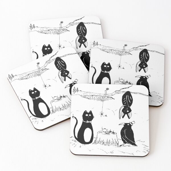 Item preview, Halloween Tea Party designed and sold by crwrightdesigns.