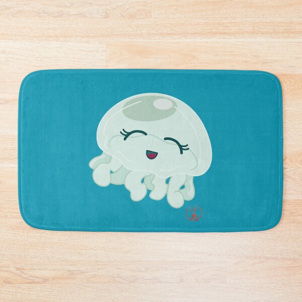 Item preview, Comic jellyfish in kawaii style designed and sold by naligmaDesign.