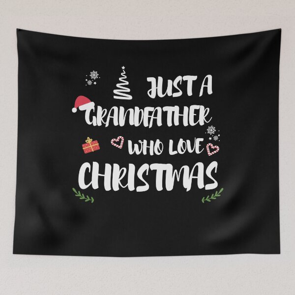 Item preview, Just A Grandfather Who Loves Christmas designed and sold by imaneless.