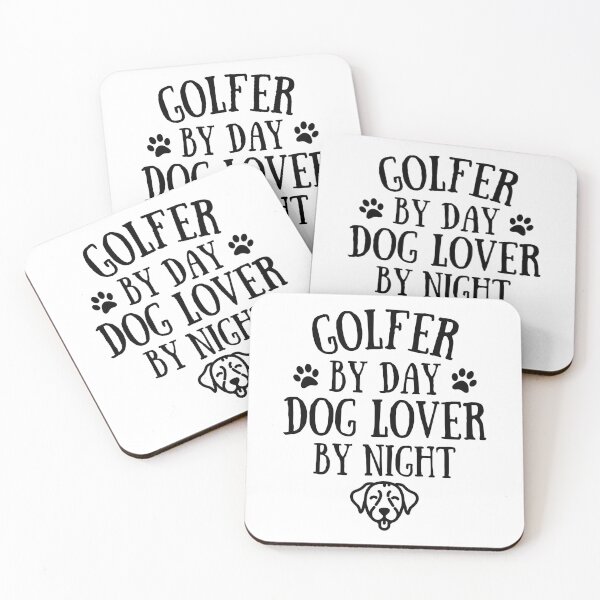 Item preview, Golfer by day. Dog lover by night designed and sold by TheGreenGoat.