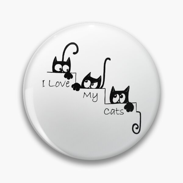 Item preview, I Love My Cats classic design designed and sold by HassanAhmed6666.